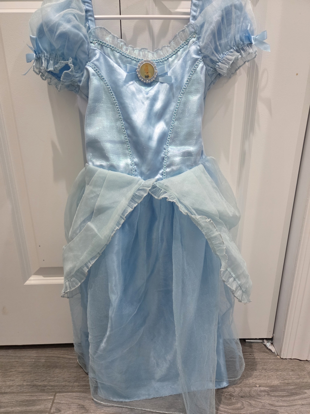 Disney Light Blue Cinderella Princess Dress Costume Size 5/6